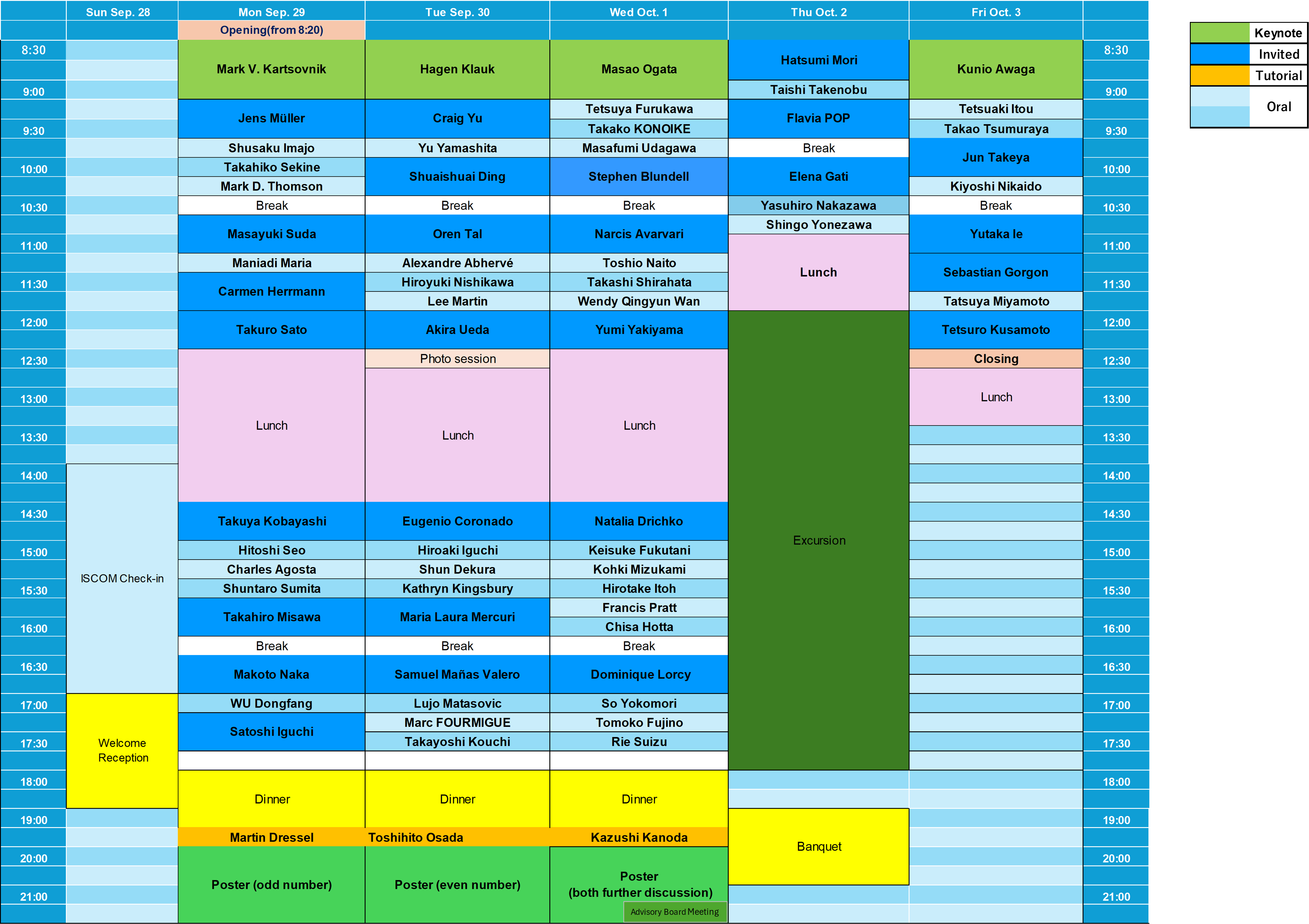ProgramTimeTable